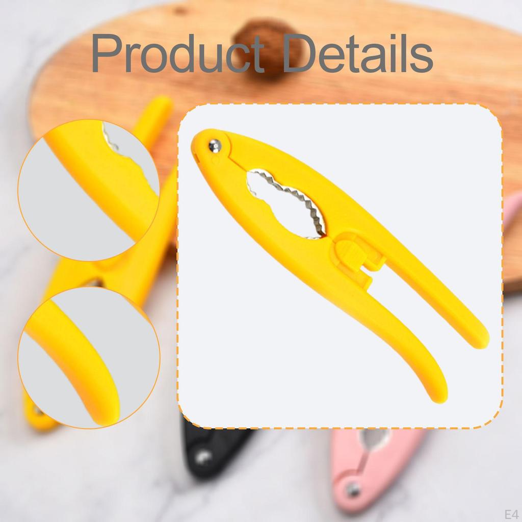 Walnut Clip Tool Comfortable Grip Reusable Seafood Heavy Duty Kitchen Utensils Multipurpose