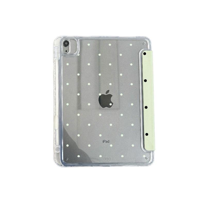 Green Dots Smart Case for IPad 6th 5th 7th 8th 9th Gen 10.2 IPad Air13 11 11th 11 Pro 11 12.9 IPad Air 5 4 10th 10.9 Funda