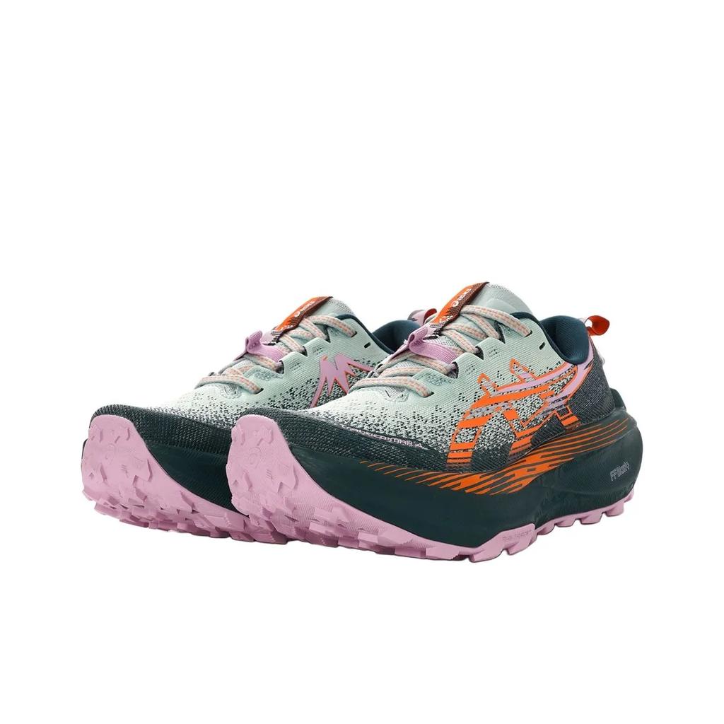 ASICS Trabuco Max 4 Cold Moss Nova Orange Women's Sneakers 1012B769-400