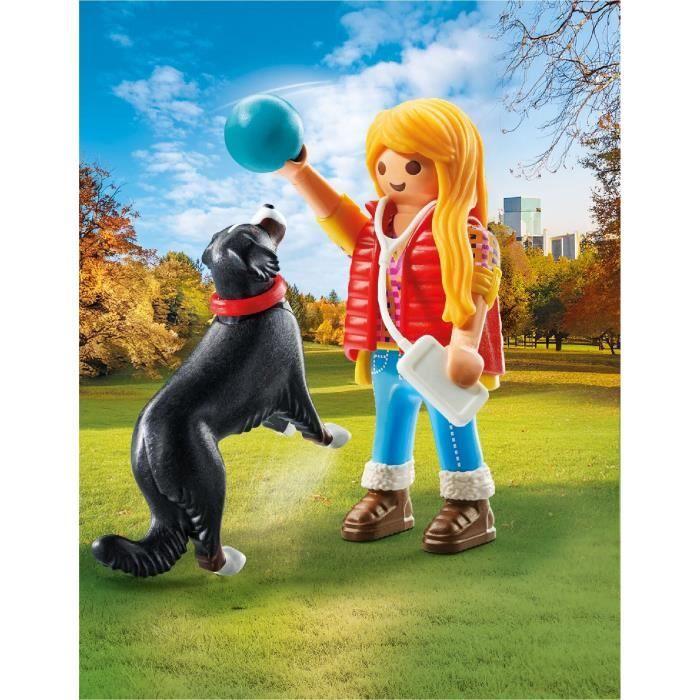 PLAYMOBIL 71738 Junges Mädchen mit Berghund, My Life, 5 Teile, Ab 4 Jahren