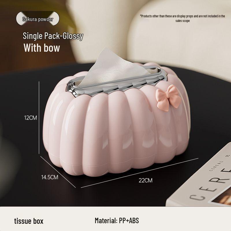 Nordic Creamy French Style Tissue Box for Coffee Table