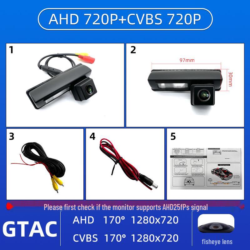 High-Definition Night Vision Rearview Camera for Toyota Camry with Wide-Angle and Reversing Features