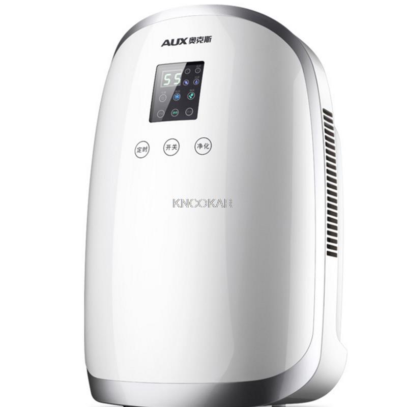 Dehumidifier Dryer Moisture Absorber Air Purifier Basement Dehumidifier Mute Small LCD Display Intelligent Touch Screen Control EU Plug
