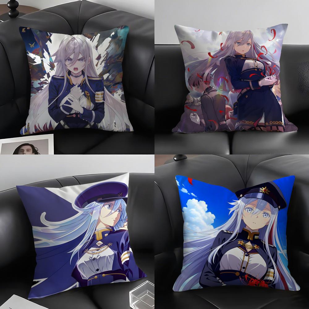 VVladilena MilizeE86 Anime Cushion Cover Pillowcase Ultra Soft Skin Friendly Fabric Cloud Like Comfort  Concealed Zipper