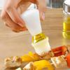 Portable Oil Bottle with Silicone Brush Kitchen Glass Bottle Cooking Barbecue Grill Oil Pastry Brush BBQ Baking Accessories