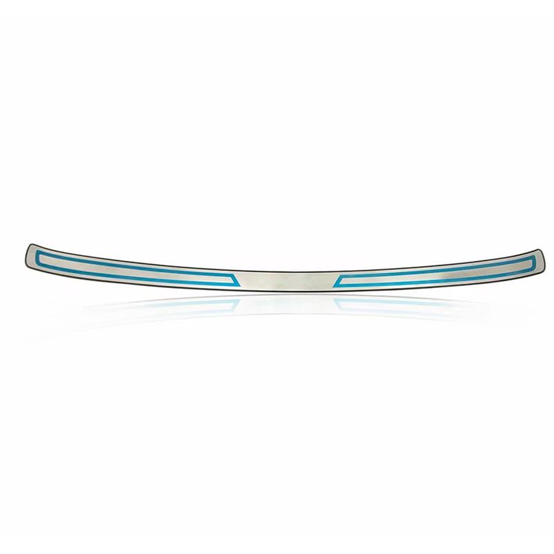 For Nissan Qashqai J11 2017- Trunk Trim Car Rear Bumper Protector Door Sill Cover Auto Stickers Styling Accessories