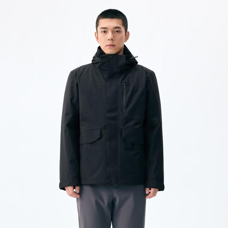 Lanbu Men s Winter City Outdoor 3-in-1 Goose Down Jacket L