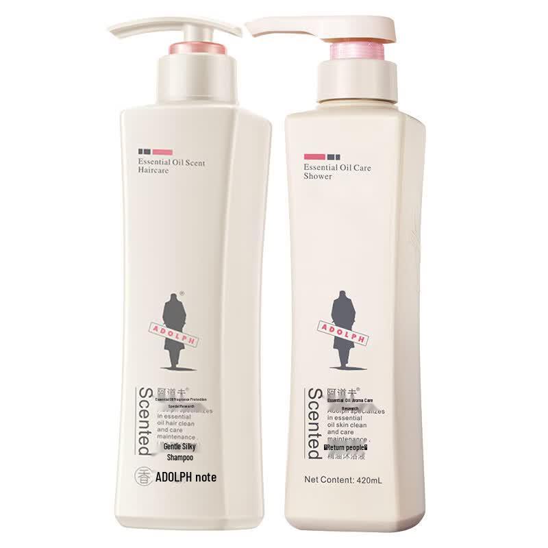 Adoll Gentle Silky Shampoo & Fragrant Shower Gel Set