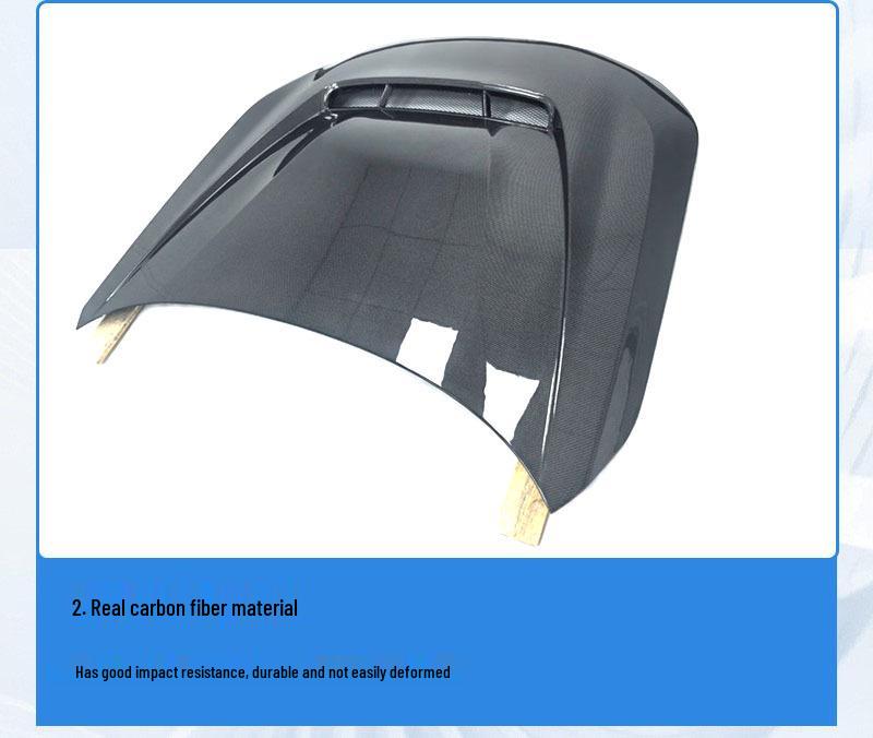 BMW M2 G87 AiphA-N Style Carbon Fiber Hood Front Engine Cover Body Kit