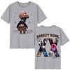 Chris Brown Breezy Bowl XX 2025 Tour Concert Merch T-shirt Men's Women Fashion Hip Hop T Shirt  Casual Oversized T-shirts