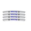 For Volkswagen Je4pcs Aluminum Car Wheels Rims Stickers Auto Accessorie For Volkswagen VW Golf Passat Jetta Touran CADDY GTI Touareg Polo Tiguan