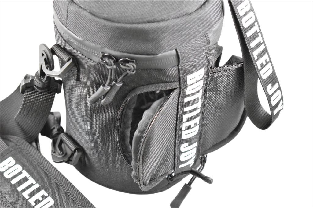 Onishi Ken Seihan BOTTLEDJOY GRIP BOTTLE Insulated Cover (1.5L, Pink)