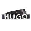 Hugo Womens/Ladies Zula Metal Logo Cow Leather Belt