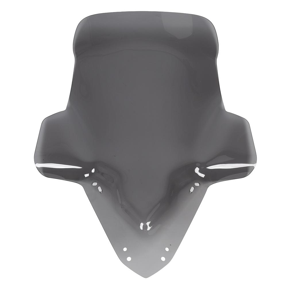 Motorcycle Heightened Windscreen Thickened Motorbike Wind Deflector Flyscreen for XMAX300 2023 to 2024 Smoky Black