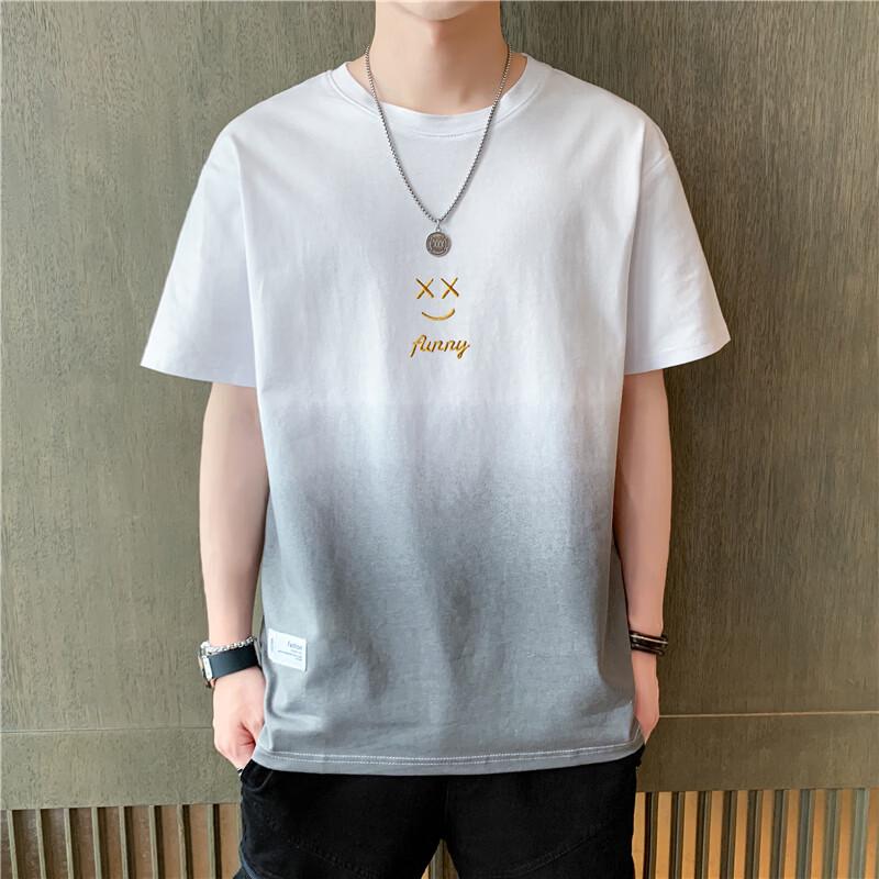 Men s Gradient Cool-Touch Short Sleeve T-Shirt 2XL