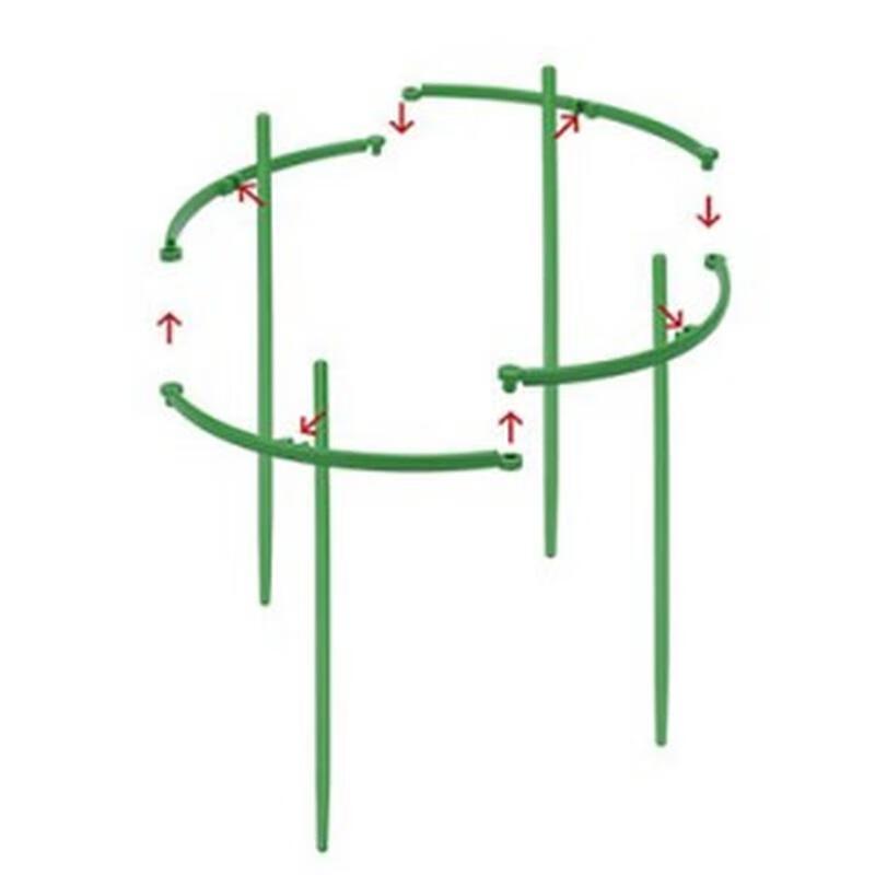 Guraide Modulare Kunststoff-Pflanzenrankgitterstäbe