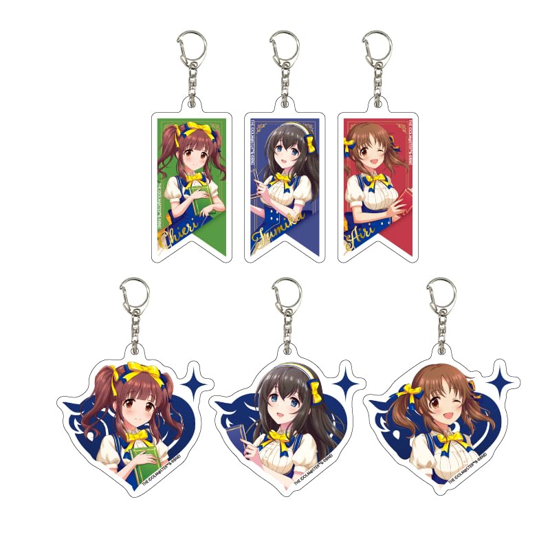 

THE CINDERELLA GIRLS 07 Original Costume Acrylic Keychain BOX of 6 iDOLM@STER Ver. [Original Illustration]