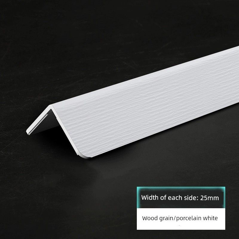 PVC Corner Wall Protector Protection Bar Bumper Strip Corner Corner Protection Strip Corner Protection Tile Living Room Decoration Right Angle Trim