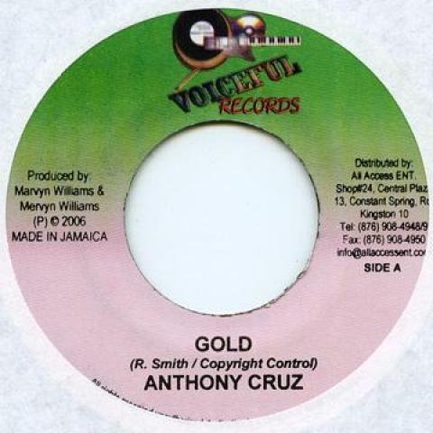 

7-дюймовая пластинка ANTHONY CRUZ / MITCH (ARP) - Золото / Неконтролируемый Голос 2006 Ямайский Регги, Ска и Даб