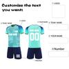 Personalised Shirts Kit Mens Girls With Name Number Custom Football Jerseys For Boys Training Suit