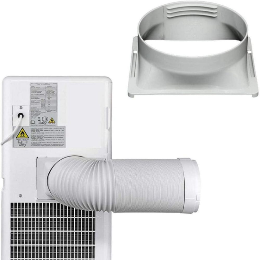 Portable Wind Shield Adjustable Tube Connector Connector Exhaust Hose  Indoor Use