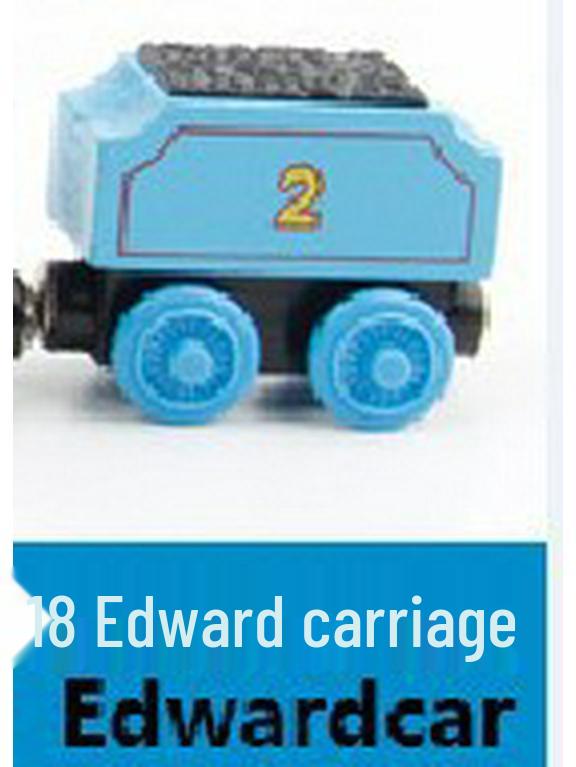 Wooden Magnetic Train Set for Kids - 30-Piece Track & Carriages Toy