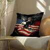 250Th Anniversary Of The Usa Cushion Cover Soft Short Plush Pillow Cover Smooth Cozy Texture Aesthetic Cushion Case Home Decor
