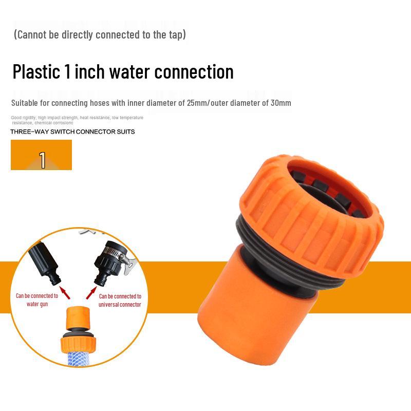 Multi-Function Quick Connector Set: 3/4 & 6 Point Water Gun and Faucet Accessories for Car Wash and Washing Machines