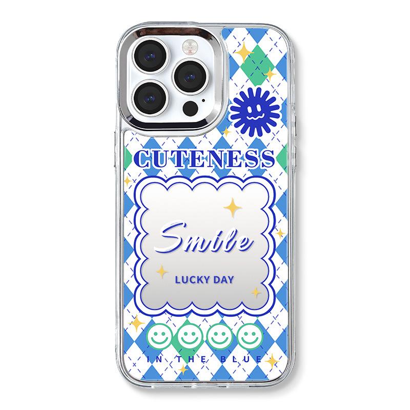 

Zhitai Чехол для мобильного телефона Apple 16 : Подходит для iPhone 15Pro, 13, 14Pro, 8 - Защитный чехол-зеркало три-в-одном” iPhone 13 Pro Max