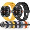 Atmungsaktives Silikonarmband für Samsung Galaxy Watch 8 40mm 44mm Magnetisches Armband für Samsung Galaxy Watch 8 Classic 47mm
