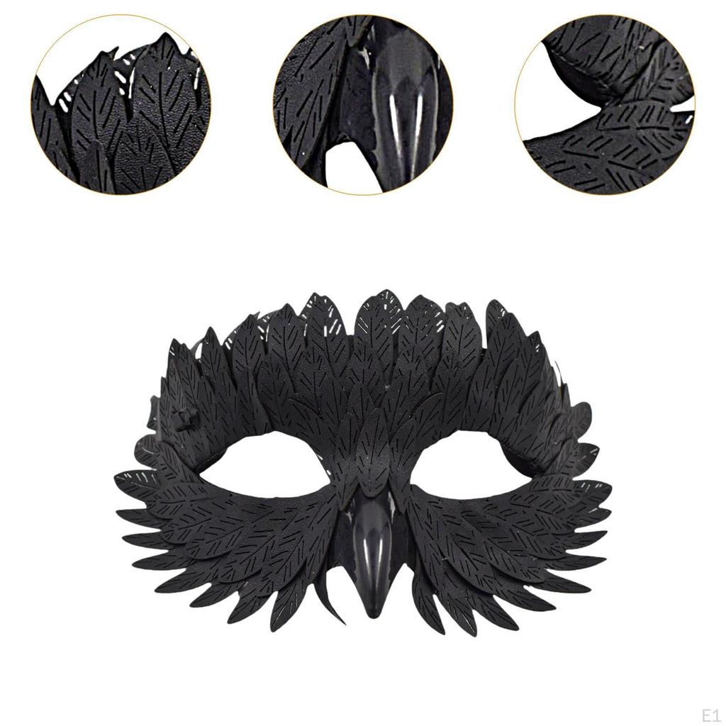 Akcesoria Maski Halloweenowe Półmaska na Twarz na Imprezę Klubową, do Odgrywania Ról, na Bal