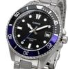 CASIO Standard Analog Watch MDV-10D-1A2V Boys Girls Black x Blue Bezel Metal Band Overseas Model
