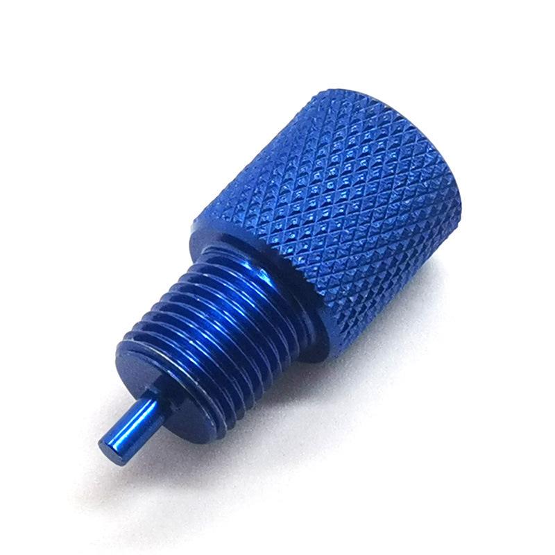 Blue Brake Proportioning Valve Bleeder Tool, Valve Bleeding Tool For GM Combination Valves, PV2 PV4, Disc/Disc Disc/Drum