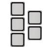 5PCS Reusable PC Chassis Dust Filter Nylon Mesh Chassis Dust Cover  Computer Cooler Fan