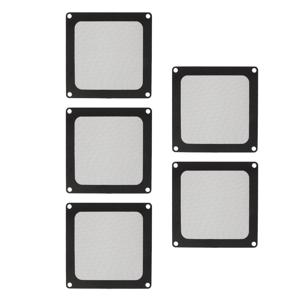 5PCS Reusable PC Chassis Dust Filter Nylon Mesh Chassis Dust Cover  Computer Cooler Fan
