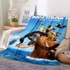 1Pc Ice Age Characters Ice Flannel Fleece Blanket Soft Warm Throw Blanket For Sofa Bed Couch Home Decor Travel Nap Blanket Xmas Gift Q1712