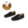 Two Wear Leather Retro Casual Shoes 2025 Autumn New Shoes Flat-bottomed Lazy Single Shoes Women's Flat-bottomed Versatile Women's Shoes