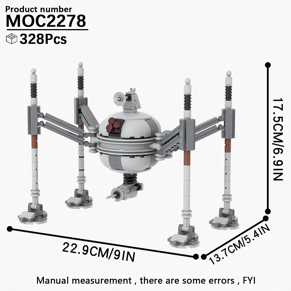 MOOXI Space Wars Series Robot Model MOC Brick DIY Diorama Adult Children Toys Building Block Set Montessori Gift Room Decoration
