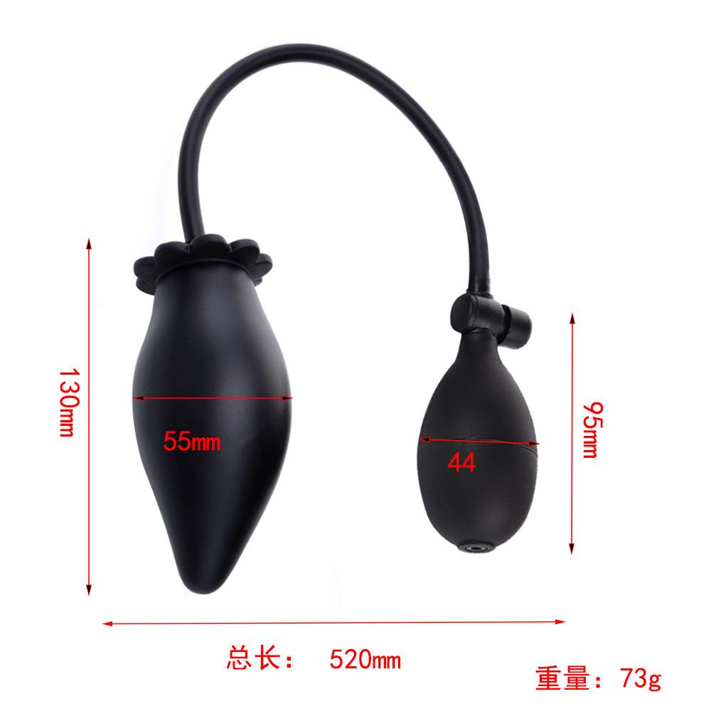 Adult Products Extra Large Inflatable Silicone Anal Plug Expansion Anal Expander Lesbian Sex Toys for Couples Anal Plug