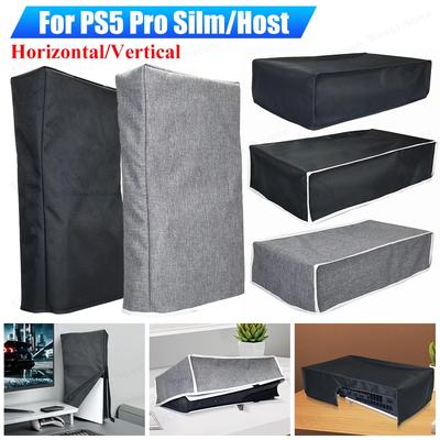 Capa à Prova de Poeira Para Console de Jogo PS5 Pro Estojo Protetor Manga Anti-riscos Capa Protetora para Host para PS5 Slim Acessório de Jogo