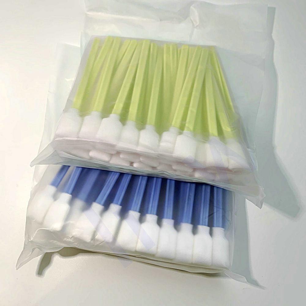 Spugna Tampone Pulizia Solvente Tampone Schiuma Cotone Stampante Pulitore Toner Pulizia Testine di Stampa DTF Kit Aste Pulizia Tampone Bastoncini Strumento