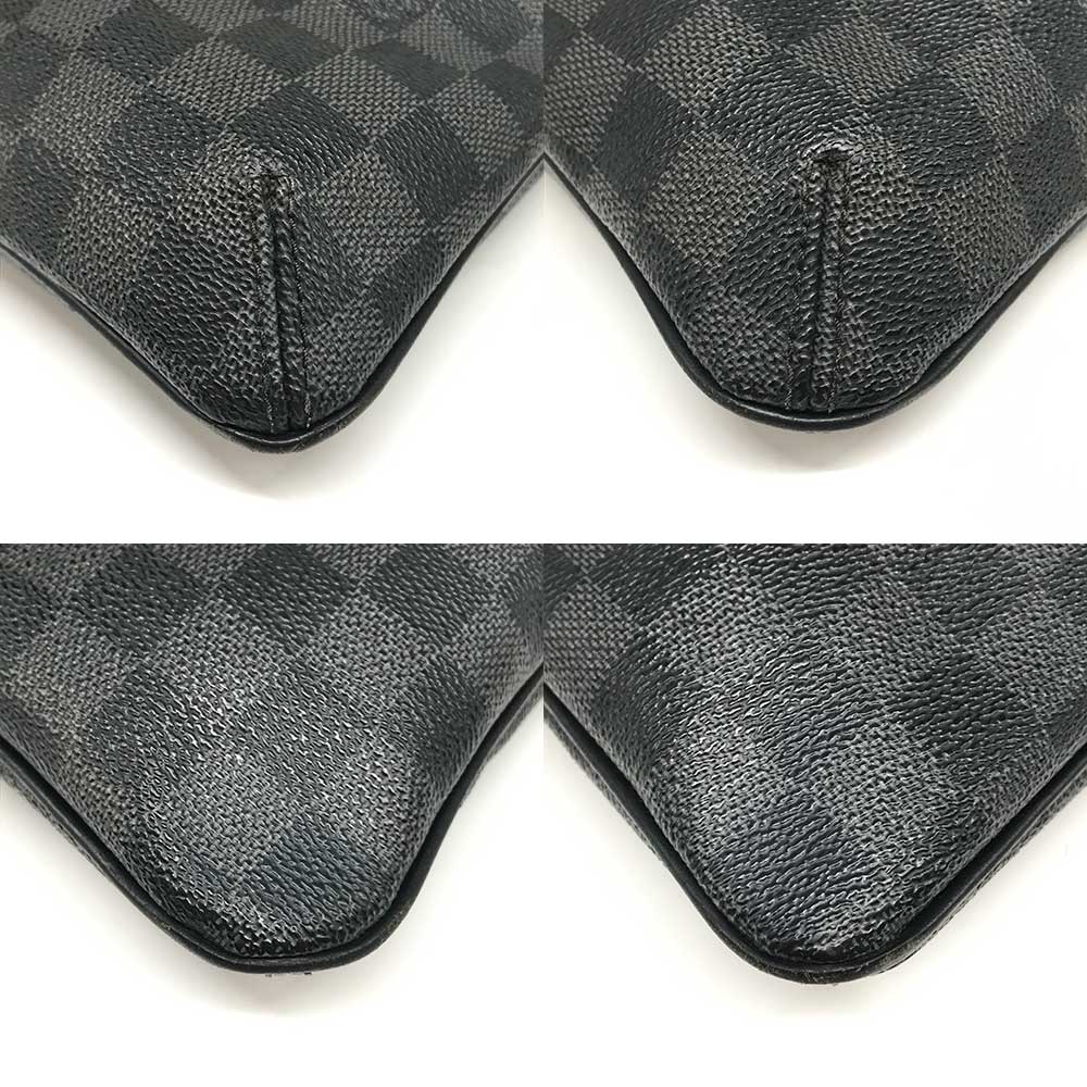 Used LOUIS VUITTONShoulder Bag Damier Grafitto Canvas mens