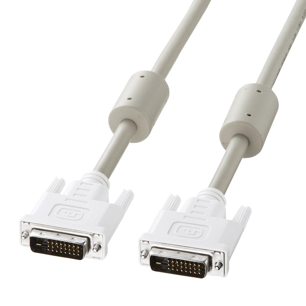 

Sanwa Supply DVI Cable 5m (Dual Link) KC-DVI-DL5K2 білий