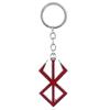 Collar con Llavero de Logo de Guerrero Berserk - Accesorios de Broche Huevo del Rey Guts