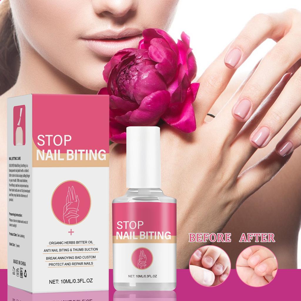Baby Bitter Nail Lotion chrání nehty, 10 ml bez vedlejších účinků, zabraňuje kousání nehtů a hořké vodě u kojenců a malých dětí
