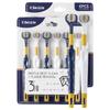 Triple Clean 3-Sided Soft Bristle Adult Toothbrush (6-Pack)