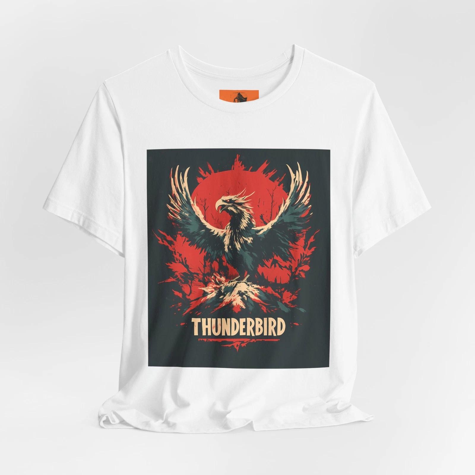 Thunderbird T-Shirt – Mythical Bird Cryptid Tee for Paranormal & Myth Fans L