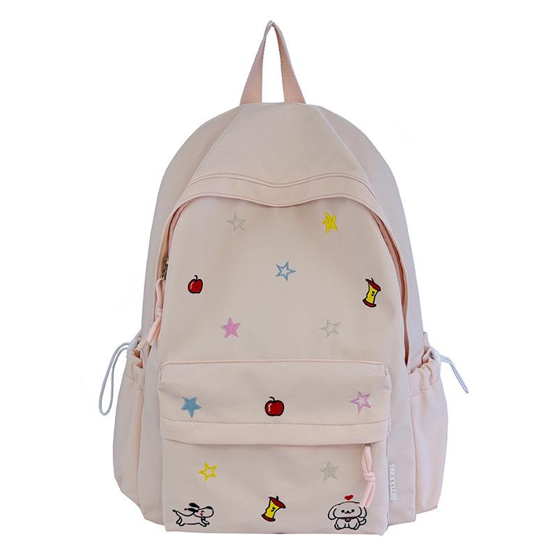 Schoolbag New Small, Fresh and Large-capacity Backpack for Junior High School Students Women's Japanese Lightweight and Versatile Schoolbag Going