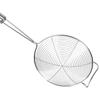 Long Handle Skimmer Spoon Stainless Steels Spiders Wire Strainer Ladle with Hook for Boiling Noodles and Hot Pot Serving in Kitchen Use