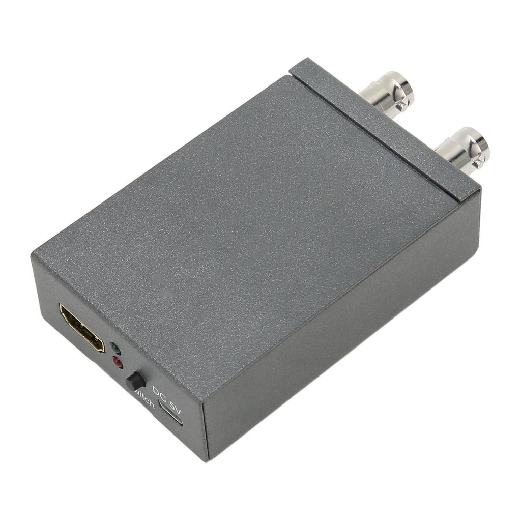 4K HD Multimedia Interface to AHD Converter 1 in 2 Out Coaxial Conversion Loop Through Output 1080P